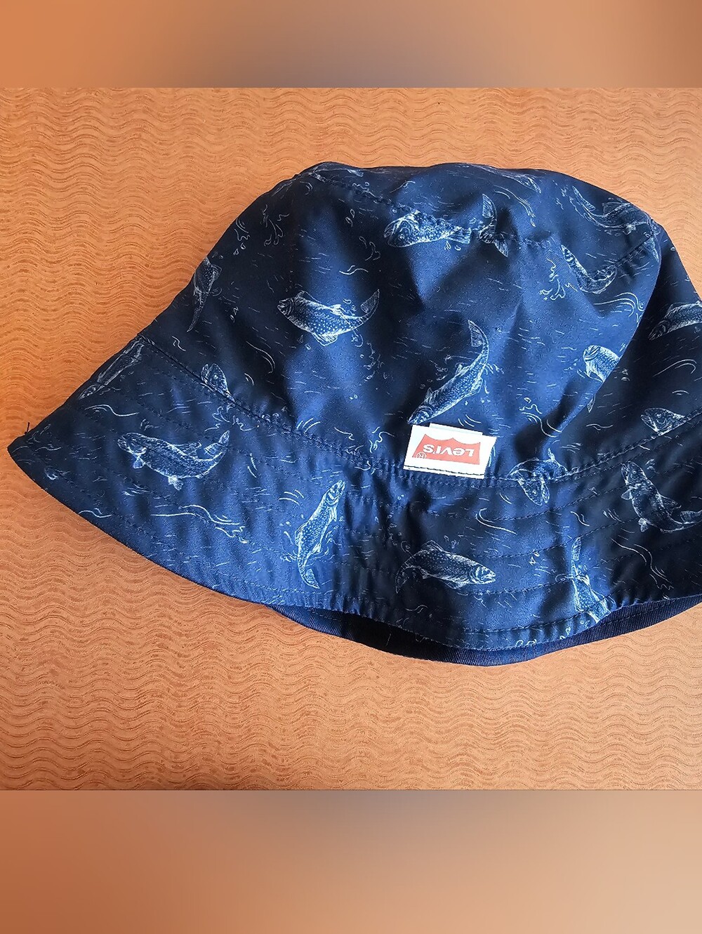 Levi's Bucket Hat- Fish Design